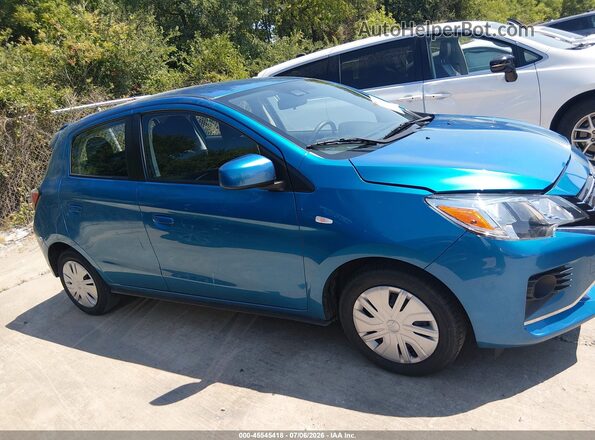 ML32AUHJ4RH028038 2024 MITSUBISHI MIRAGE Blue უკანა სალონის ხედი