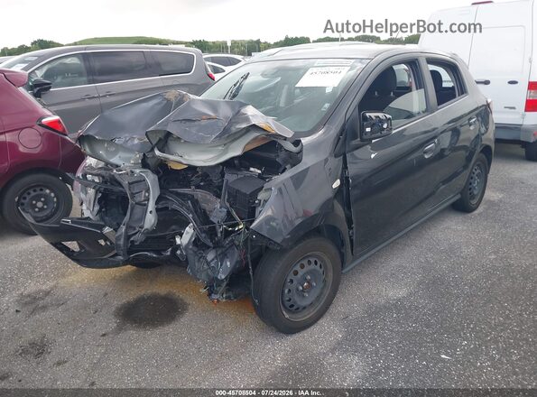 ML32AUHJ4RH029335 2024 MITSUBISHI MIRAGE Gray Առջևի ձախ երեք քառորդ տեսարան