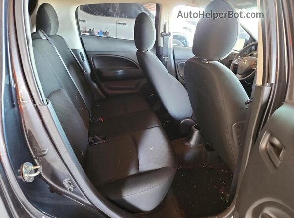 ML32AUHJ4RH031358 2024 MITSUBISHI MIRAGE Gray Հետևի նստատեղերի տեսք