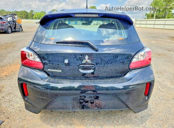 ML32AUHJ4RH031666 2024 MITSUBISHI MIRAGE Black Vista trasera