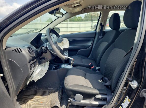 ML32AUHJ4RH031666 2024 MITSUBISHI MIRAGE Black Vista interior delantera
