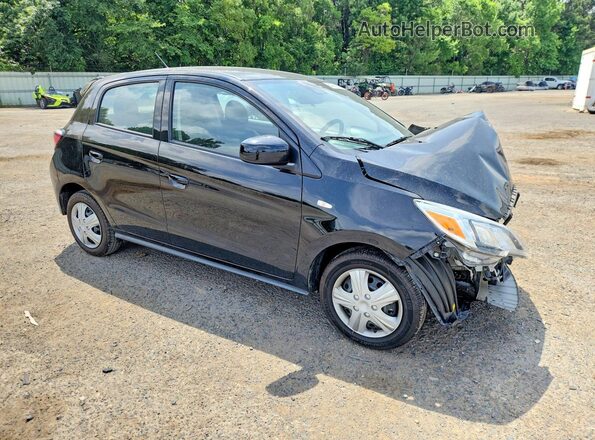 ML32AUHJ4RH031666 2024 MITSUBISHI MIRAGE Black Delantero derecho