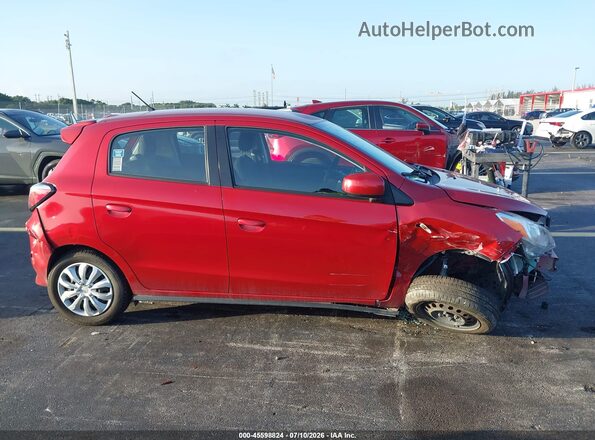 ML32AUHJ5MH003111 2021 MITSUBISHI MIRAGE Red Front view