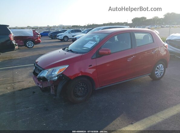 ML32AUHJ5MH003111 2021 MITSUBISHI MIRAGE Red Front left
