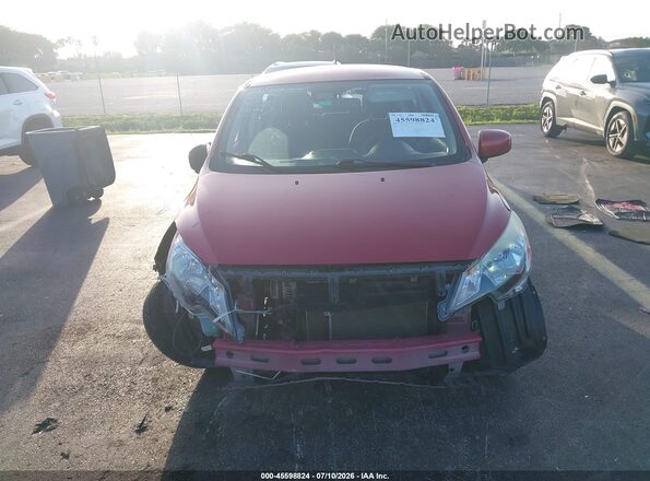 ML32AUHJ5MH003111 2021 MITSUBISHI MIRAGE Red Dashboard view