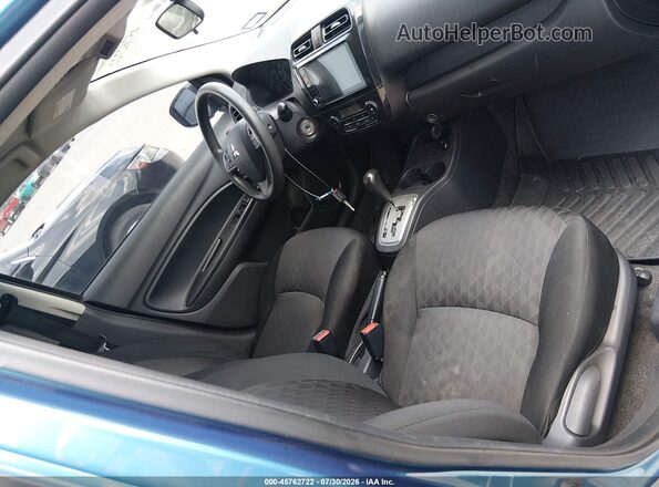 ML32AUHJ5MH005232 2021 MITSUBISHI MIRAGE Blue Front interior view