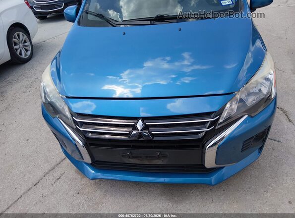 ML32AUHJ5MH005232 2021 MITSUBISHI MIRAGE Blue Front view