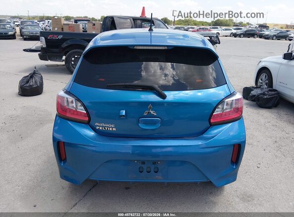ML32AUHJ5MH005232 2021 MITSUBISHI MIRAGE Blue 