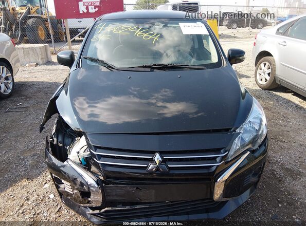 ML32AUHJ5MH011578 2021 MITSUBISHI MIRAGE Black Вид задньої частини салону