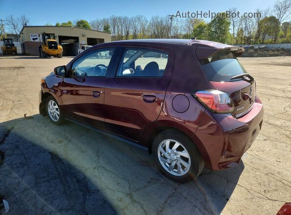 ML32AUHJ5RH008705 2024 MITSUBISHI MIRAGE Burgundy Trasero izquierdo