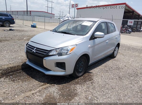 ML32AUHJ5RH025228 2024 MITSUBISHI MIRAGE Silver Przód lewy