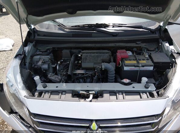 ML32AUHJ5RH025228 2024 MITSUBISHI MIRAGE Silver Widok z tyłu