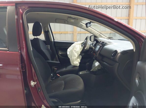 ML32AUHJ5RH026119 2024 MITSUBISHI MIRAGE Maroon წინა სალონის ხედი