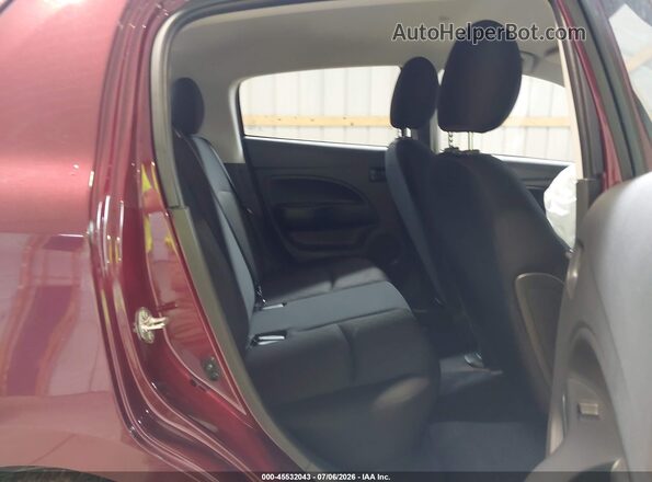 ML32AUHJ5RH026119 2024 MITSUBISHI MIRAGE Maroon VIN კოდის სტიკერის ხედი