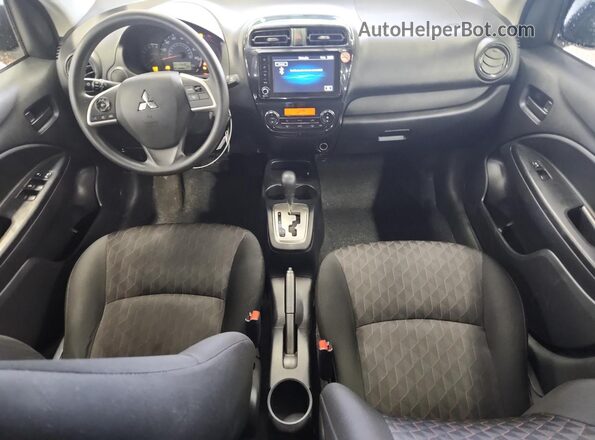 ML32AUHJ5RH028386 2024 MITSUBISHI MIRAGE Gray წინა პანელის ხედი