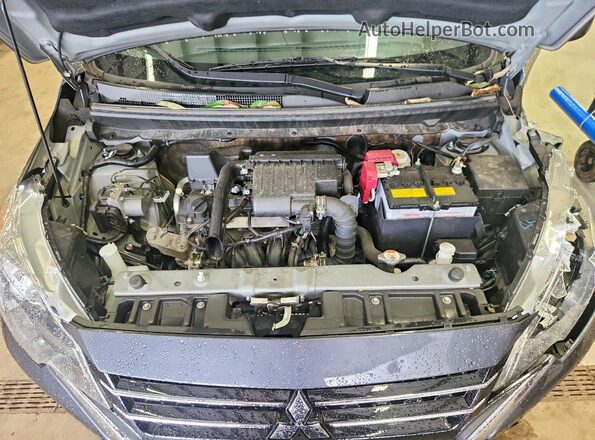 ML32AUHJ5RH028386 2024 MITSUBISHI MIRAGE Gray უკანა სალონის ხედი