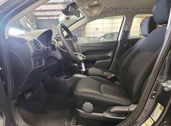 ML32AUHJ5RH028386 2024 MITSUBISHI MIRAGE Gray წინა სალონის ხედი