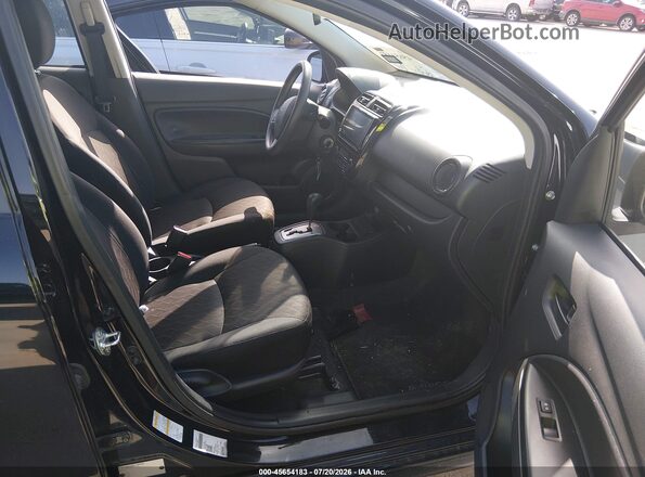 ML32AUHJ5RH032731 2024 MITSUBISHI MIRAGE Black Սալոնի դիմացի տեսք