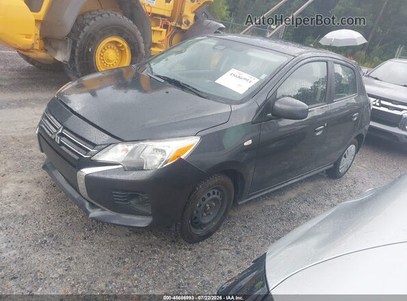 ML32AUHJ5RH036634 2024 MITSUBISHI MIRAGE Gray Передня ліва чверть