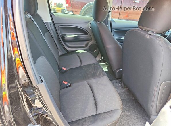 ML32AUHJ5RH037220 2024 MITSUBISHI MIRAGE Black Հետևի նստատեղերի տեսք