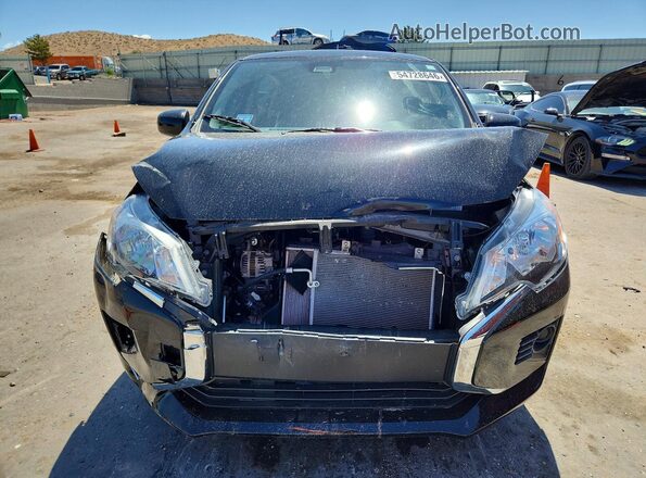 ML32AUHJ5RH037220 2024 MITSUBISHI MIRAGE Black Դիմացի տեսք