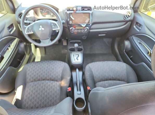 ML32AUHJ5RH037220 2024 MITSUBISHI MIRAGE Black Առջևի վահանակի տեսք