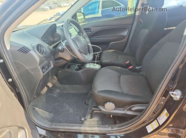 ML32AUHJ5RH037220 2024 MITSUBISHI MIRAGE Black Սալոնի դիմացի տեսք