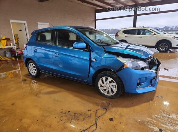 ML32AUHJ5RH038528 2024 MITSUBISHI MIRAGE Blue Przód prawy