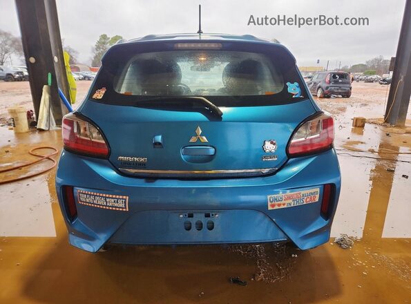 ML32AUHJ5RH038528 2024 MITSUBISHI MIRAGE Blue Widok z tyłu