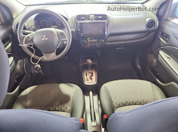 ML32AUHJ5RH038528 2024 MITSUBISHI MIRAGE Blue Widok deski rozdzielczej