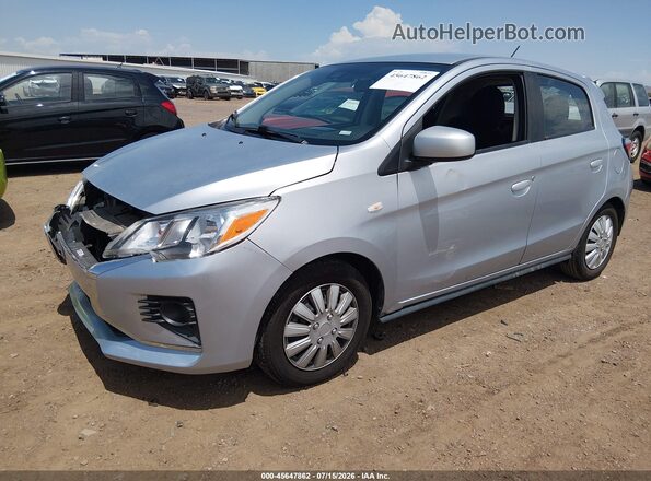 ML32AUHJ6NH003300 2022 MITSUBISHI MIRAGE Silver Przód lewy