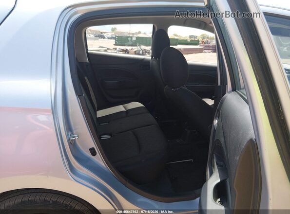 ML32AUHJ6NH003300 2022 MITSUBISHI MIRAGE Silver Widok naklejki z numerem VIN