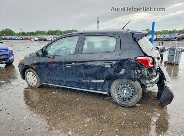 ML32AUHJ6NH005287 2022 MITSUBISHI MIRAGE Black Rear left