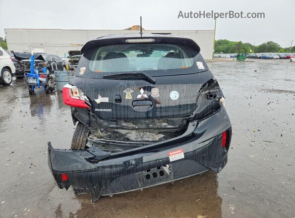 ML32AUHJ6NH005287 2022 MITSUBISHI MIRAGE Black Rear view