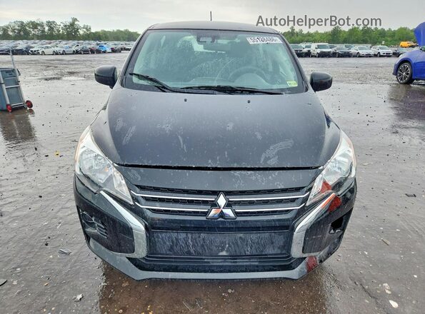 ML32AUHJ6NH005287 2022 MITSUBISHI MIRAGE Black Front view