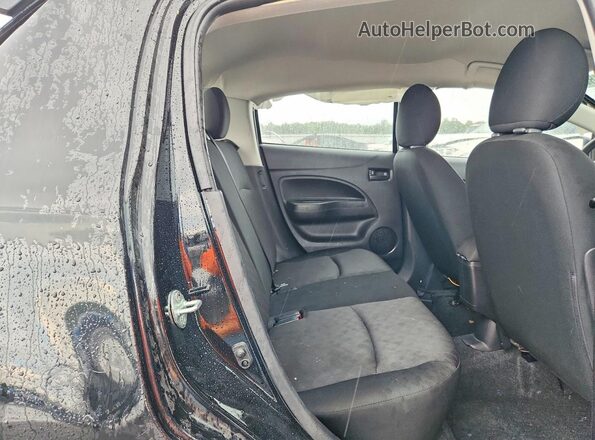 ML32AUHJ6NH005287 2022 MITSUBISHI MIRAGE Black Rear seats view