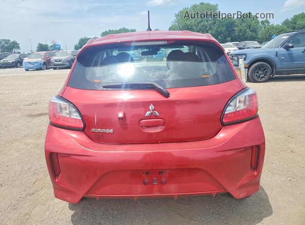 ML32AUHJ6NH006701 2022 MITSUBISHI MIRAGE Red Vista trasera