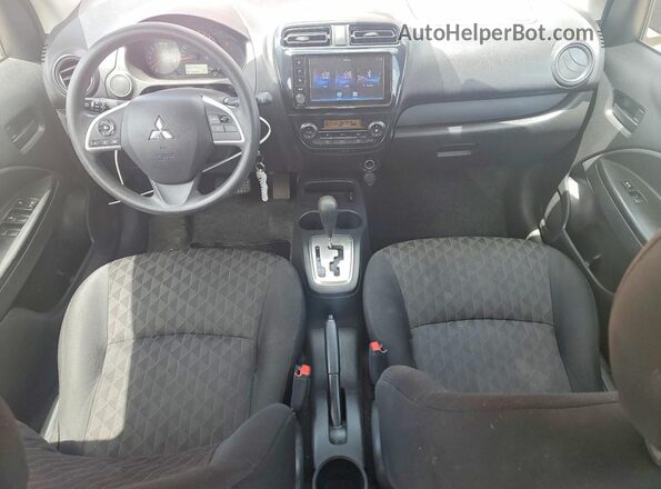 ML32AUHJ6NH006701 2022 MITSUBISHI MIRAGE Red Vista del salpicadero