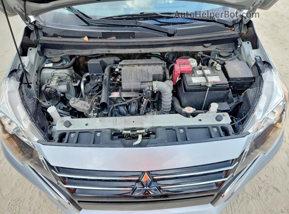 ML32AUHJ6RH012634 2024 MITSUBISHI MIRAGE Silver Engine compartment view