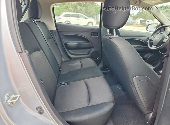 ML32AUHJ6RH012634 2024 MITSUBISHI MIRAGE Silver Rear interior view