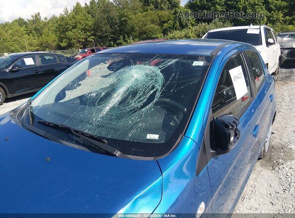 ML32AUHJ6RH013069 2024 MITSUBISHI MIRAGE Blue Front view