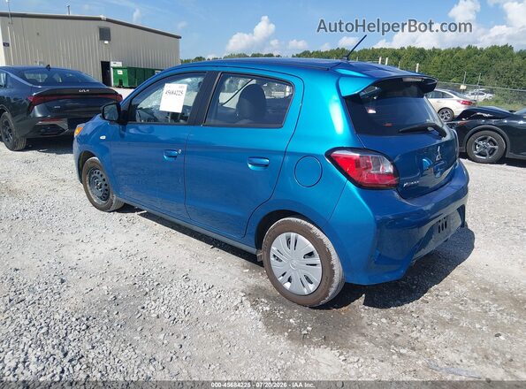 ML32AUHJ6RH013069 2024 MITSUBISHI MIRAGE Blue Rear left