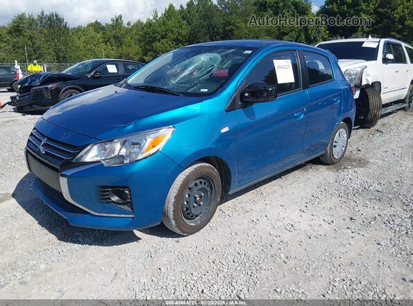 ML32AUHJ6RH013069 2024 MITSUBISHI MIRAGE Blue Front left