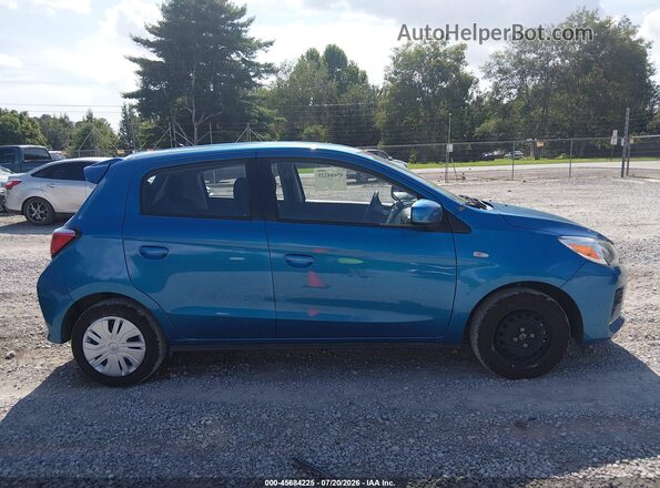 ML32AUHJ6RH013069 2024 MITSUBISHI MIRAGE Blue Rear interior view
