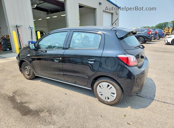 ML32AUHJ6RH019213 2024 MITSUBISHI MIRAGE Black Trasero izquierdo