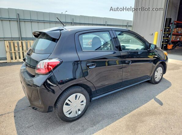 ML32AUHJ6RH019213 2024 MITSUBISHI MIRAGE Black Trasero derecho