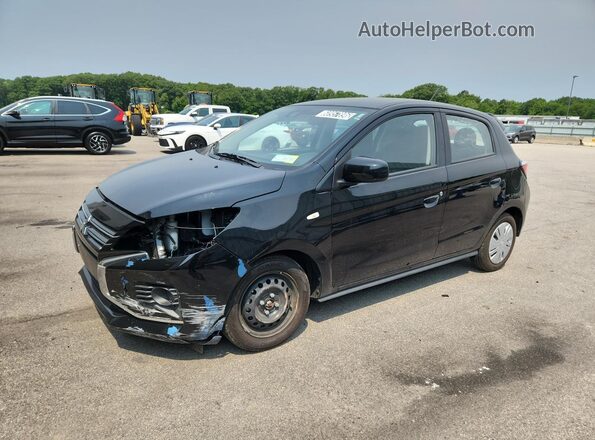 ML32AUHJ6RH019213 2024 MITSUBISHI MIRAGE Black Vista de la etiqueta del VIN