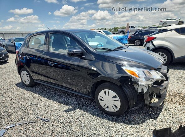 ML32AUHJ6RH028414 2024 MITSUBISHI MIRAGE Black წინა მარჯვენა