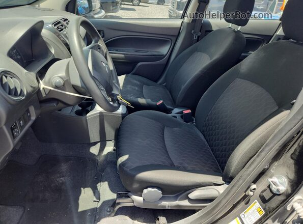 ML32AUHJ6RH028414 2024 MITSUBISHI MIRAGE Black წინა სალონის ხედი