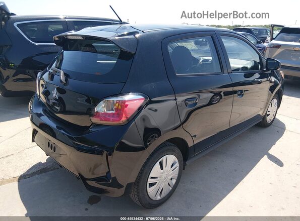 ML32AUHJ6RH029921 2024 MITSUBISHI MIRAGE Black Հետևի աջ